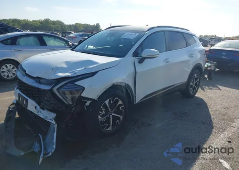 2025 Kia Sportage Hybrid Ex из США, поврежденный, VIN KNDPVCDG3S7243465